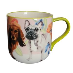 Kona and Whales Dog Coffee Tea Mug Cup by Jay McClellan for Anthropologie